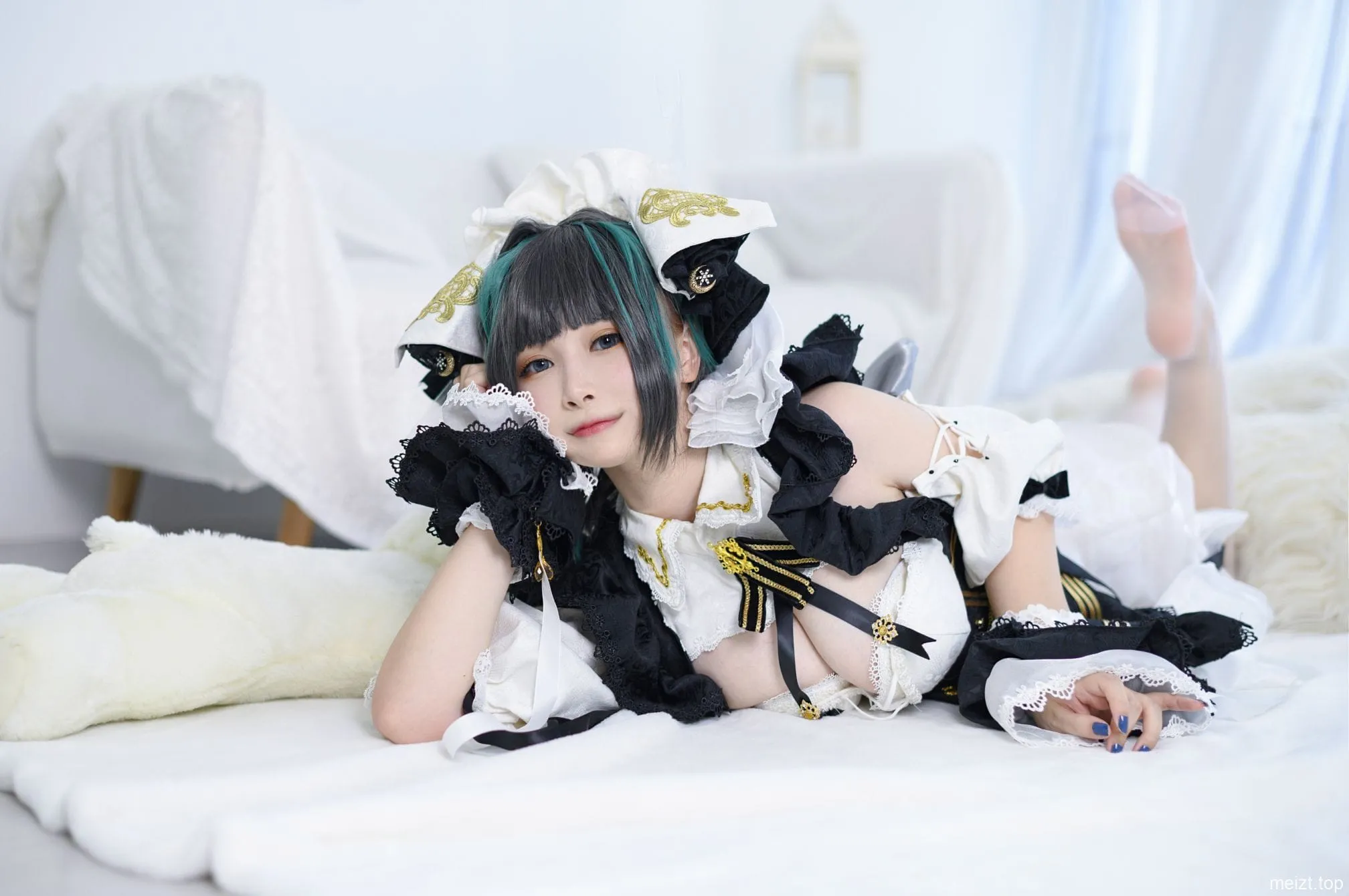 摄影系列归档与作品范围整理 黑白配色角色服饰造型