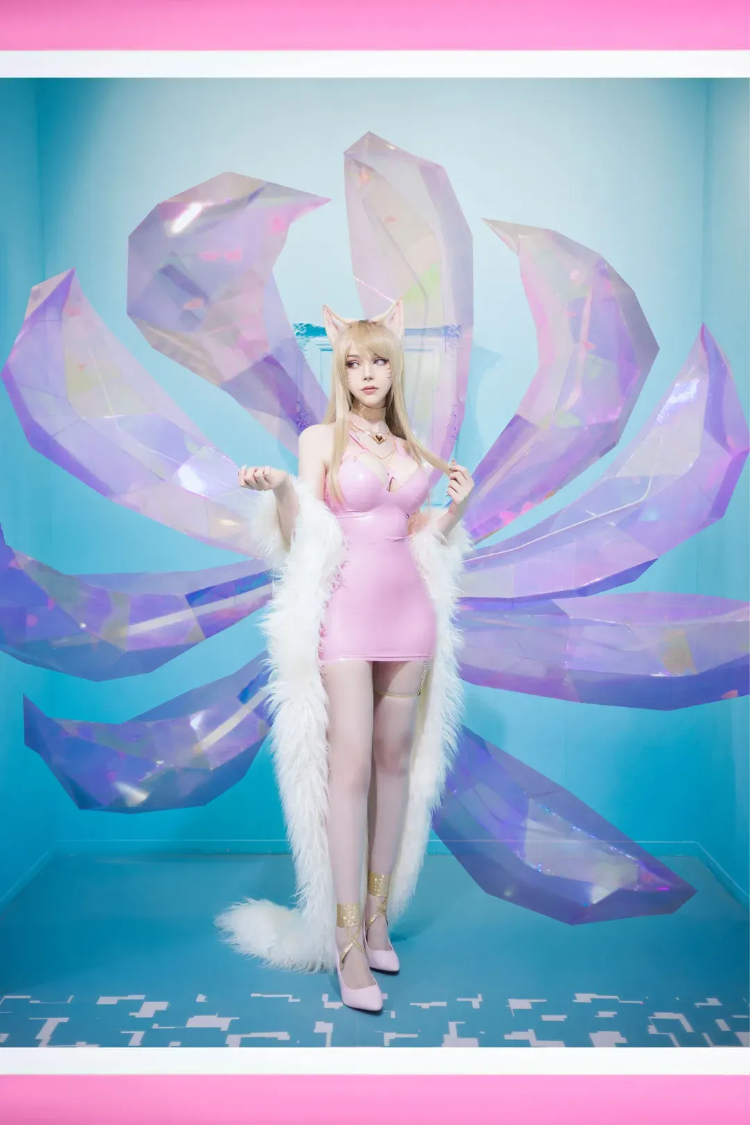 Cosplay摄影系列与作品归档 浅色角色服装与幻想背景摄影