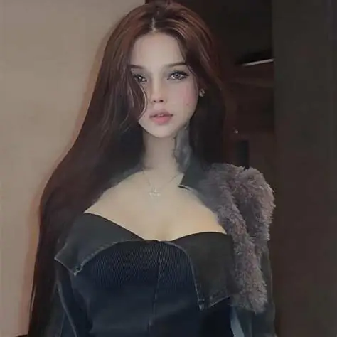 大佬甜Giovanna摄影作品归档与公开系列 大佬甜Giovanna深色服装正面姿态照片