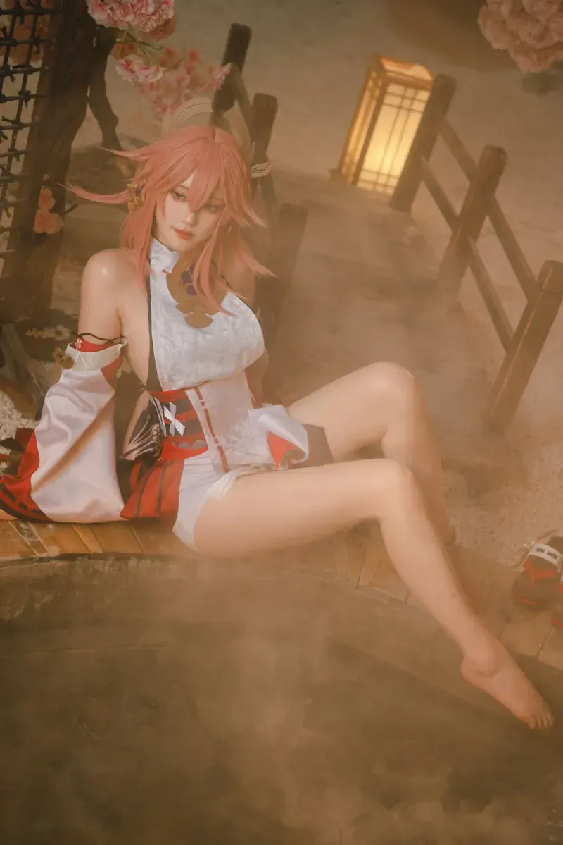 未确认机构归属｜ cosplay写真系列归档与作品范围 粉色发色角色造型照片