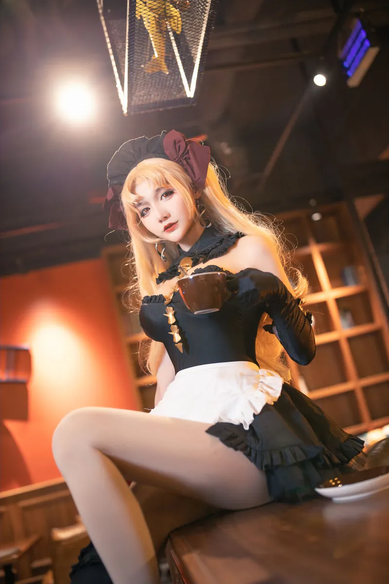 Cosplay作品与摄影系列归档 黑色主题角色造型摄影画面