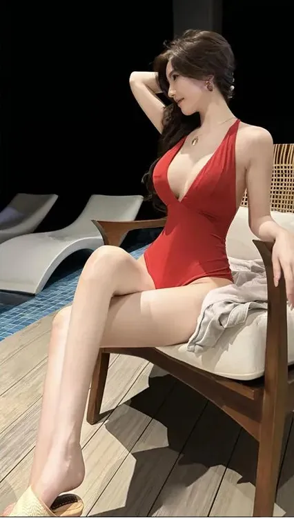 摄影系列作品归档与公开 红色服装人物室内照片