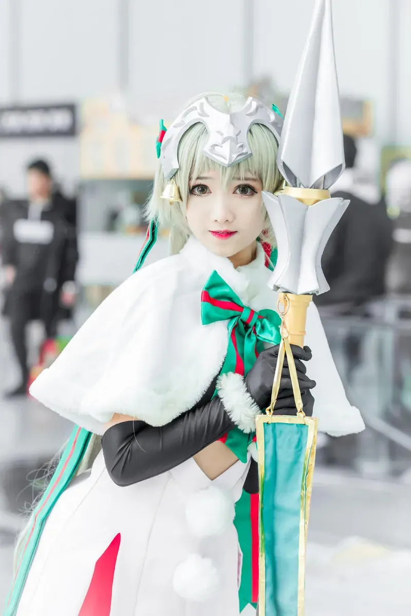 喵影集周于希sally摄影作品归档与写真系列整理 周于希sally白色角色服装站姿照片