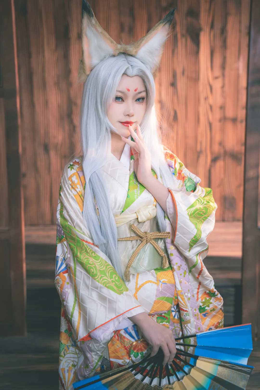 摄影线索阶段性整理 白发兽耳传统服装角色造型