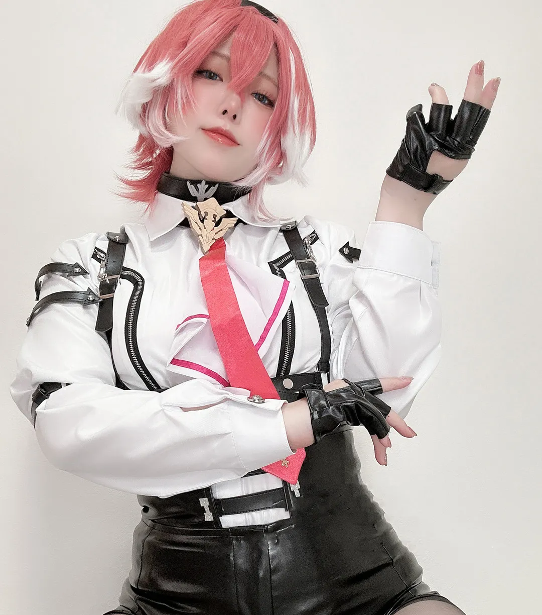 摄影系列作品归档 黑白制服风Cosplay照片