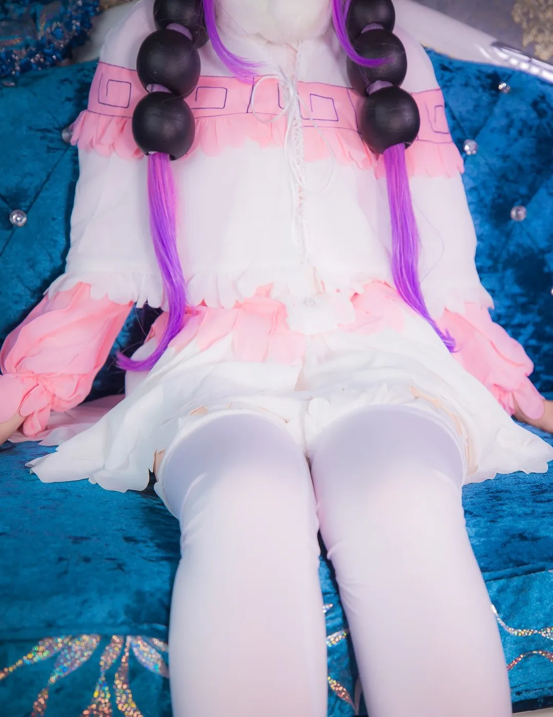 摄影系列线索与作品归档 白色幻想角色cosplay照片