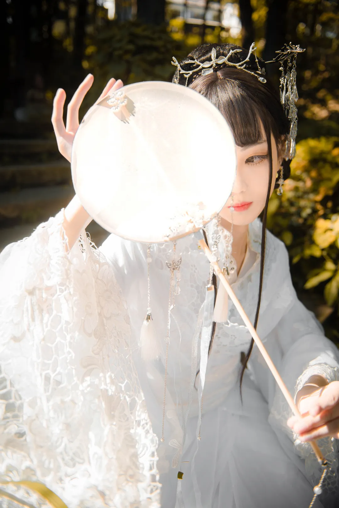 cosplay摄影系列与作品归档 古风服装与扇子造型照片