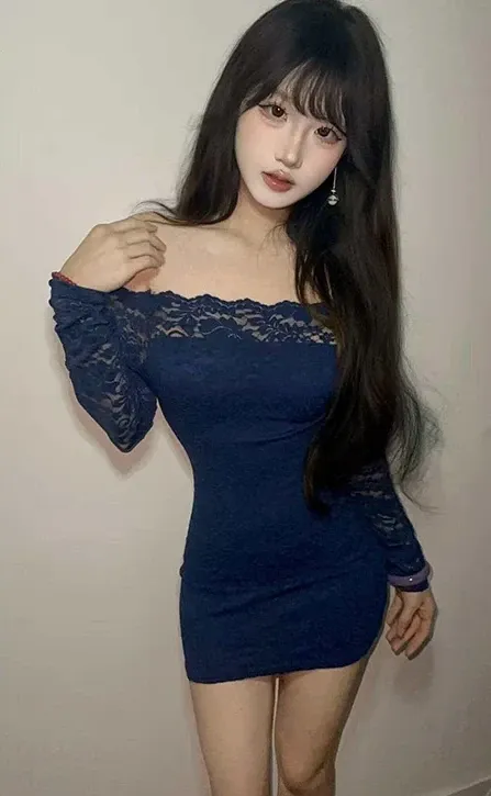 摄影系列作品归档与岛遇写真风格整理 蓝色服装人像照片