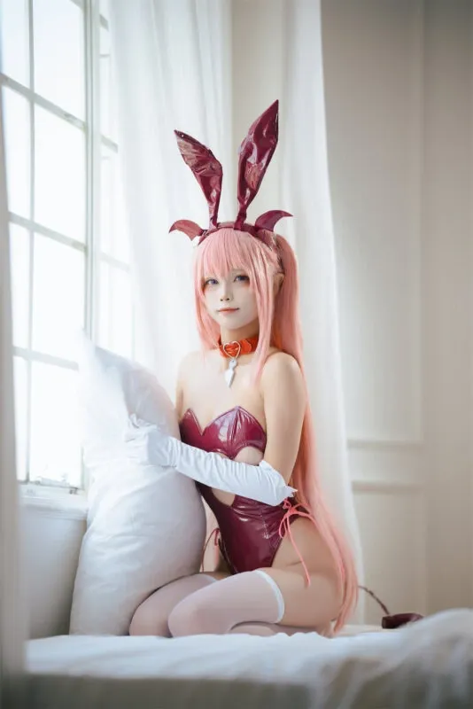 cosplay写真视觉系列归档与作品线索整理 粉色长发角色造型照片