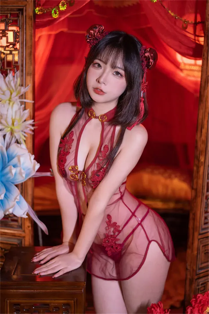 摄影系列作品归档 红色场景服装主题摄影