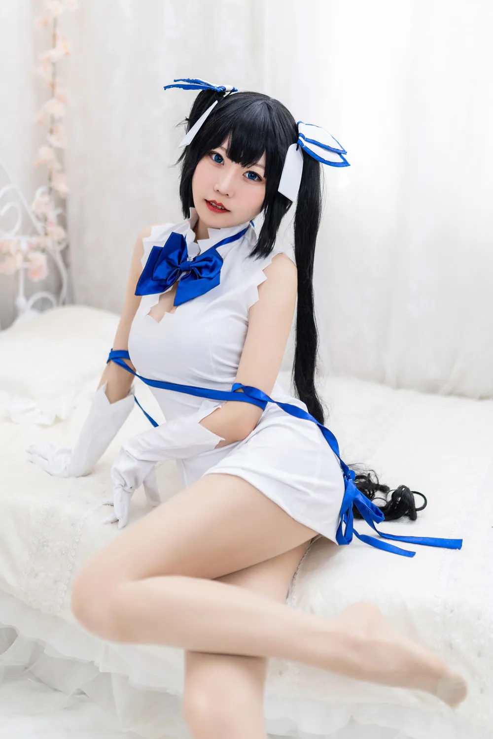 作品集 白蓝色角色服装造型照片