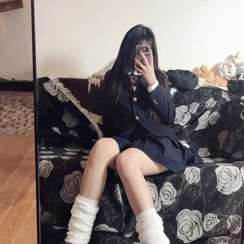 cosplay与写真视觉系列归档 深色制服室内照片